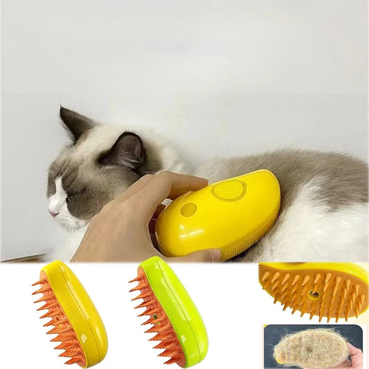 Cat Dog Steam Brush