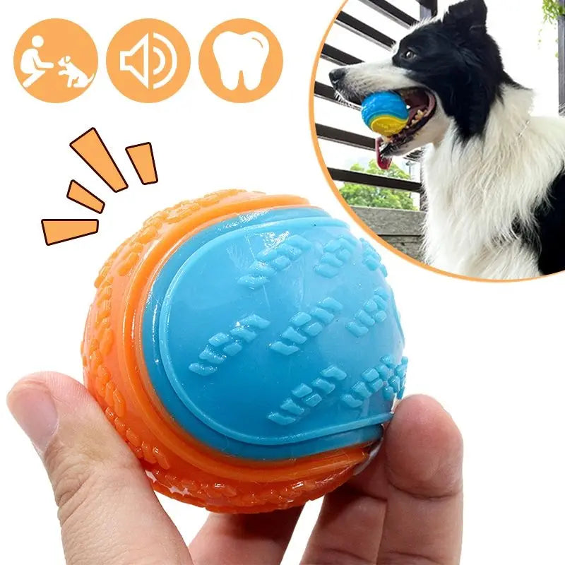 Bite-resistant Pet Dog Toy Rubber Ball