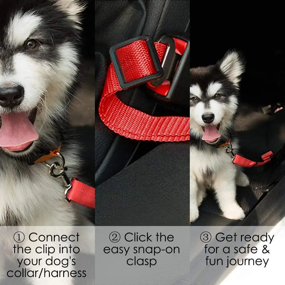 1pc Pet Dog Cat Car Seat Belt